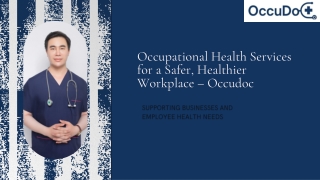 Occupational Health Services