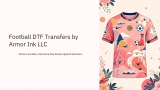 Premium Quality Football DTF Transfers