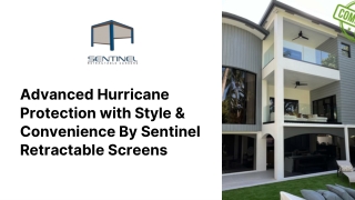Advanced Hurricane Protection with Style & Convenience