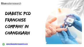 Diabetic PCD Franchise Company in Chandigarh