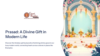 Embrace The Sacred Power Of Prasad In Hindu Worship