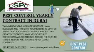 Proactive Action Pest Control Treatment in Dubai Ensuring Hygienic and Healthy Spaces