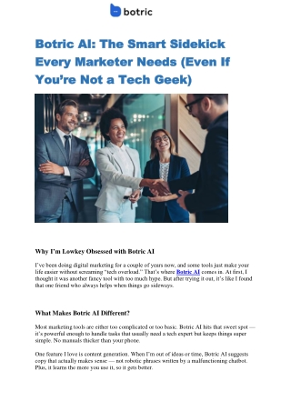 Botric AI – Your 24/7 Smart Chat Assistant