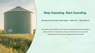Stop Guessing Start Guarding - Introducing the Grain Temp Guard – Alarm HT – Generation 2