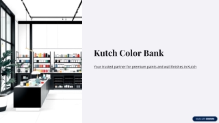 Kutch Color Bank | Paint & Wall Texture Dealers in Kutch