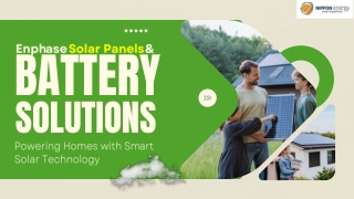 Enphase Solar Panels & Battery Solutions