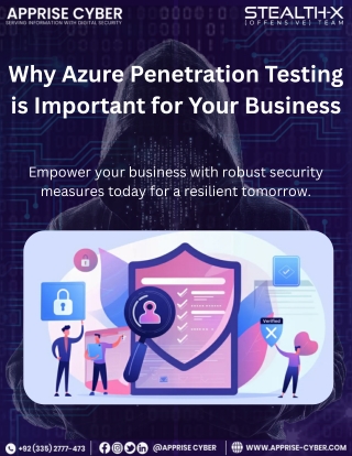 Why Azure Penetration Testing is Important for Your Business