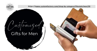Premium Customized Gifts for Men Online – Custom Factory