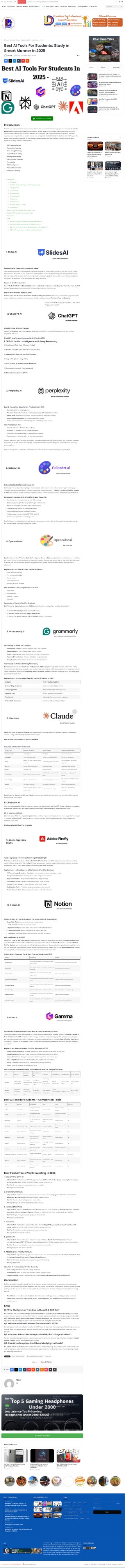 Best AI tools In 2025