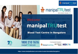 Blood Test Centre in Bangalore