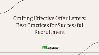 Job Offer Letter Example