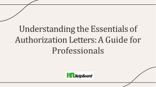 Writing Authorization Letter