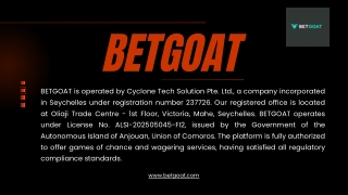 BETGOAT Online Casino