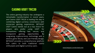 Casino USDT TRC20