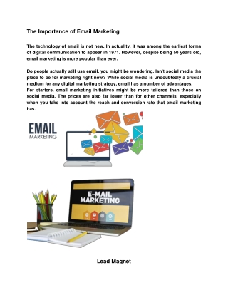 Email Marketing RJ Webgen