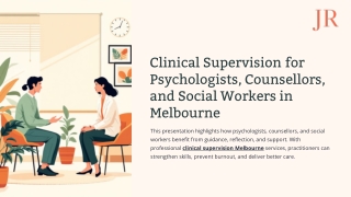 Supporting Professional Growth in Psychology and Counselling