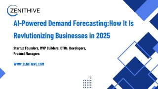Reinventing Business Strategy with AI-Driven Demand Forecasting
