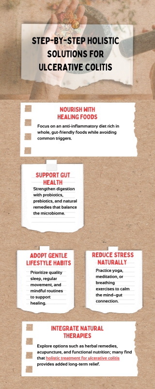 Step-by-Step Holistic Solutions for Ulcerative Colitis