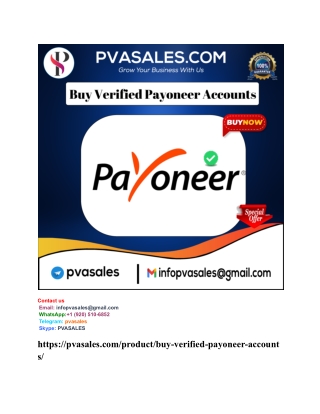 _Best popular 00.3 Site Buy Verified Payoneer Account (1)