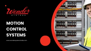 Best Motion Control Systems in India