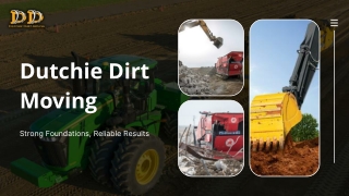 Dutchie Dirt Moving Providing Crushed Gravel and Bulk Supply