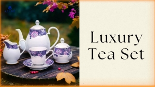 Tea Cup Set with Kettle