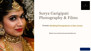 Wedding Photographers in New Jersey for Your Perfect Celebration