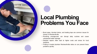 Emergency Plumbing in Wentworthville | Trusted Local Experts