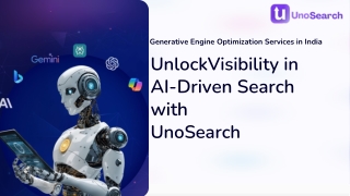 Generative Engine Optimization (GEO) Services in India.