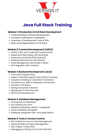 Java Full Stack Training in Hyderabad | Java Full Stack Course