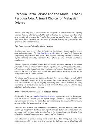 Price List Perodua Myvi 1.5 | Perodua