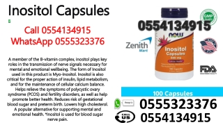 Now Inositol Capsules