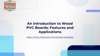 Wood PVC Boards_ Features and Applications