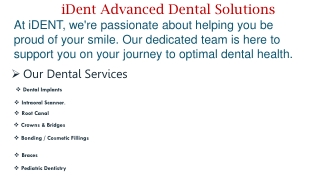 Premium Dental Clinic in Whitefield for Healthy Smiles