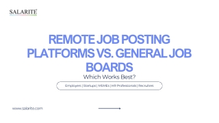 Remote Job Posting Platforms vs. General Job Boards