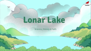 Lonar Lake turn green to pink