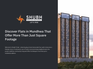 Shubh Tristar – Premium 3 BHK and 4 BHK Flats in Mundhwa