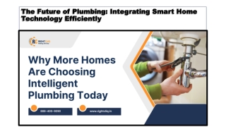 The Future of Plumbing  Integrating Smart Home Technology Efficiently