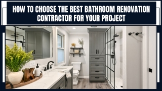 Expert Bathroom Renovation Solutions