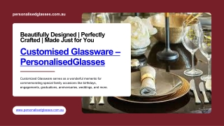 Explore our range of Promotional Printed Customised Glassware