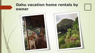 Oahu vacation home rentals by owner