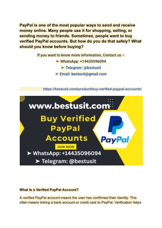 How to Buy Verified Paypal Accounts_ Ultimate Guide for Safe Purchases