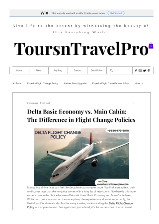 Delta Basic Economy vs. Main Cabin: The Difference in Flight Change Policies