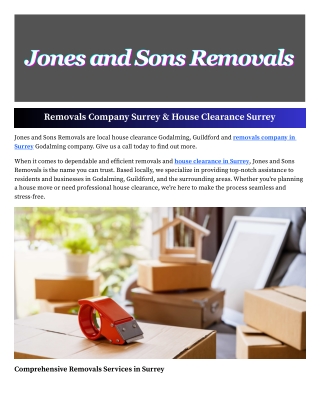House Clearance Surrey