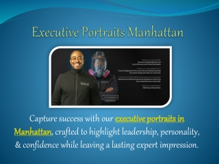 Executive Portraits Manhattan