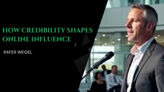 Why Rafer Weigel’s Voice Cuts Through the Noise Online