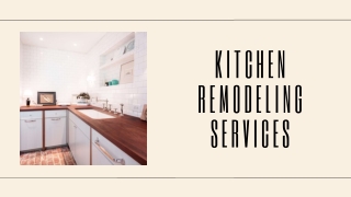 Looking for Trusted Kitchen Remodeling Services?