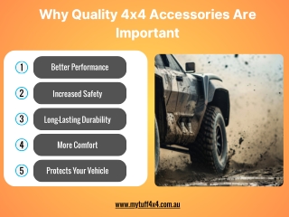 Why Quality 4x4 Accessories Are Important