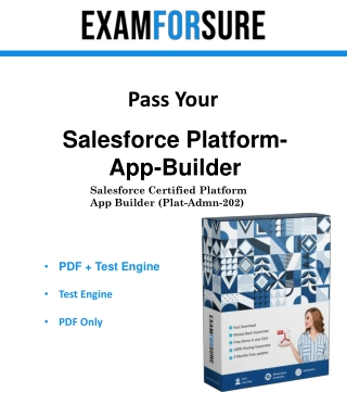 Salesforce Platform-App-Builder Dumps PDF – Your Key to Success