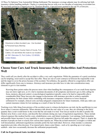 5 Pointers To Make Certain Complete Payment In An Auto Mishap Negotiation